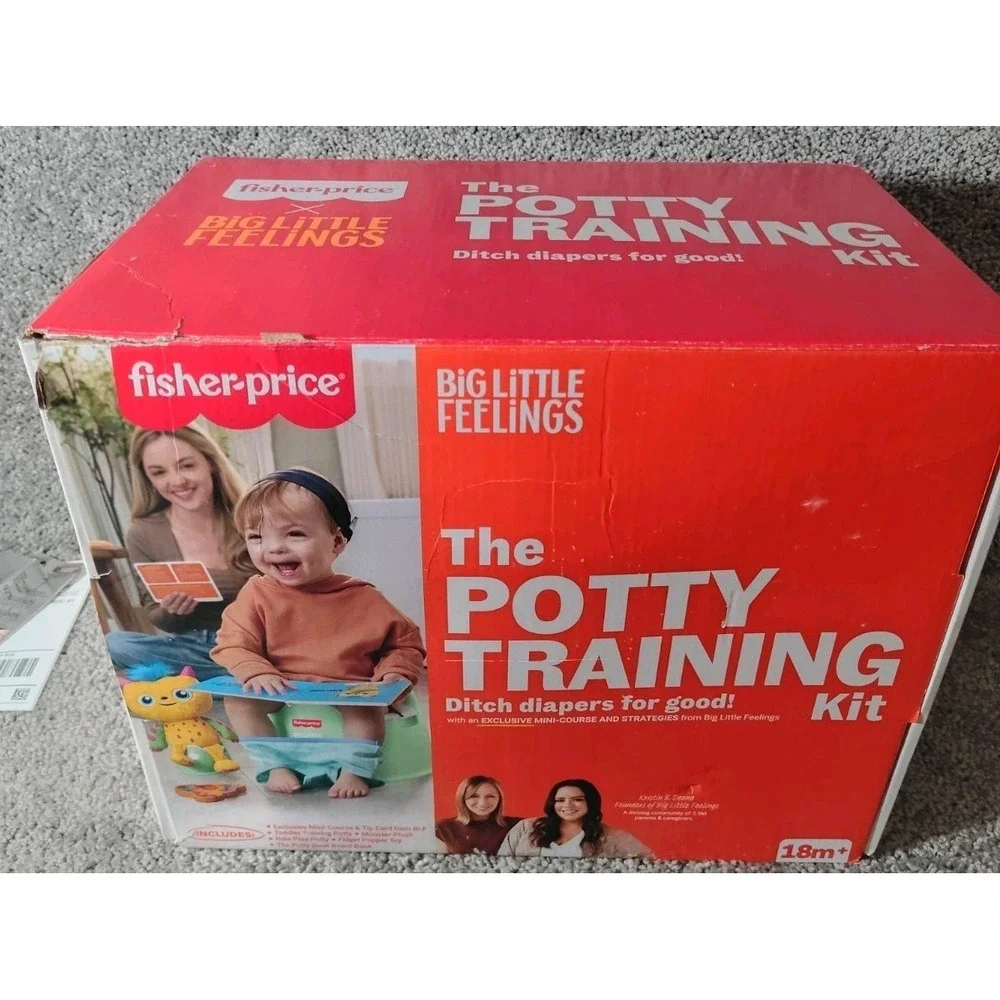 Fisher-Price Big Little Feelings Potty Training Kit: Set of Toys & Tips